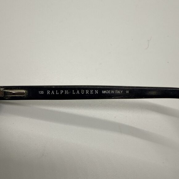 Ralph Lauren RL1454 ORB3 Small Black Rectangular Eyeglasses Frame 50-16 135 - Picture 7 of 8
